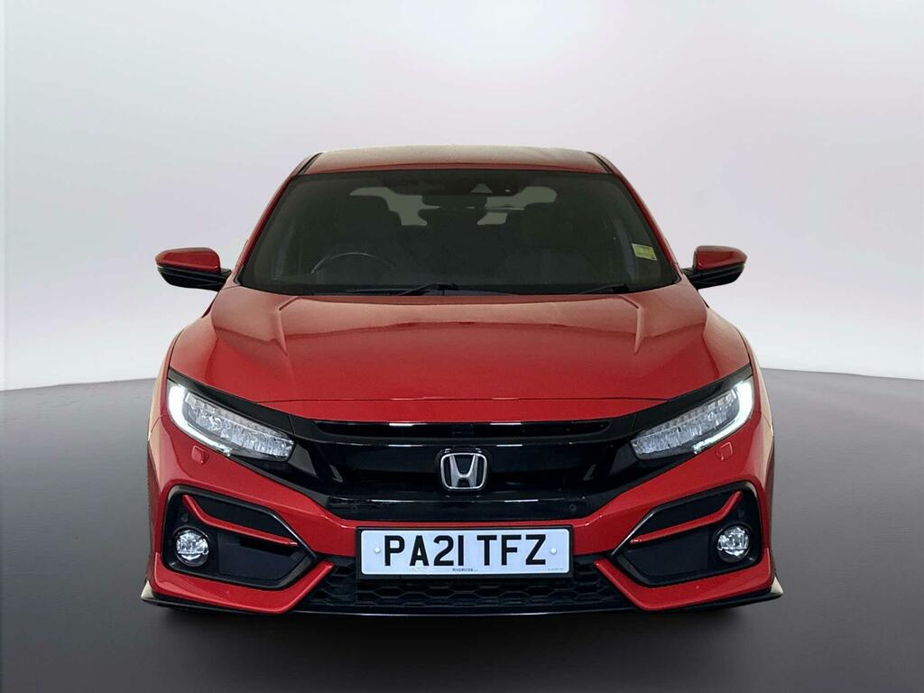 Honda Civic 1.5 Vtec Turbo Sport Hatchback Cvt Euro Red #3