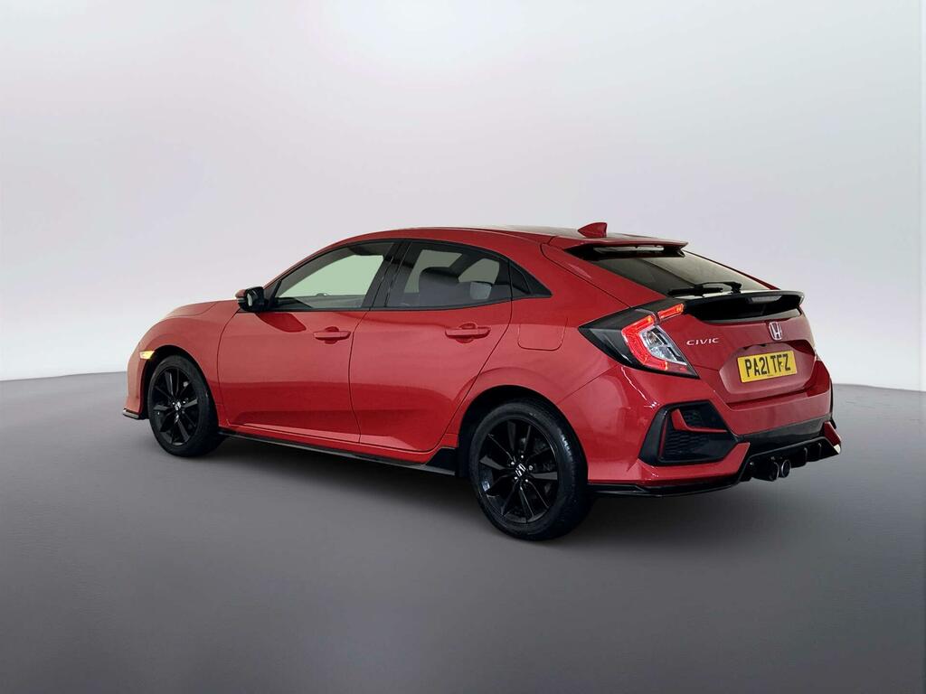 Honda Civic 1.5 Vtec Turbo Sport Hatchback Cvt Euro Red #6