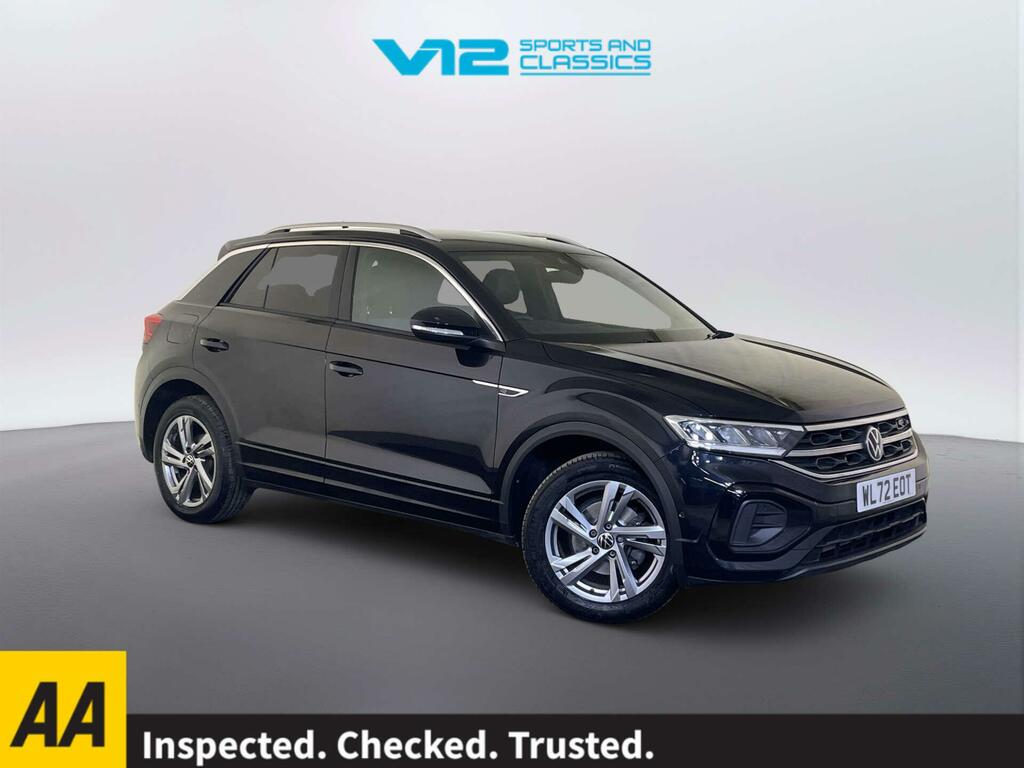 Volkswagen T-Roc 1.5 Tsi R-line Suv Euro 6 Ss Black