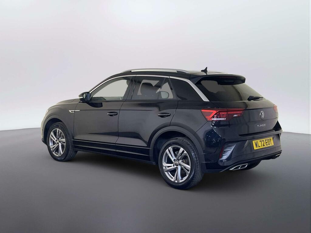 Volkswagen T-Roc 1.5 Tsi R-line Suv Euro 6 Ss WL72EOT Black #6