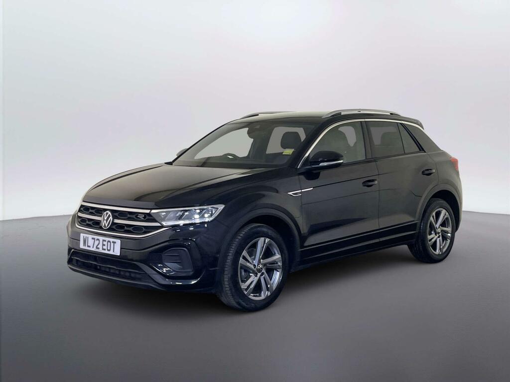 Volkswagen T-Roc 1.5 Tsi R-line Suv Euro 6 Ss WL72EOT Black #4