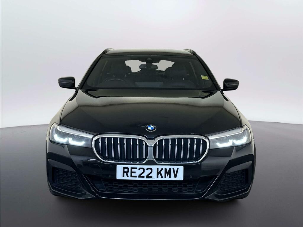 BMW 5 Series 2.0 520D Mht M Sport Touring Hybrid Ste RE22KMV Black #3