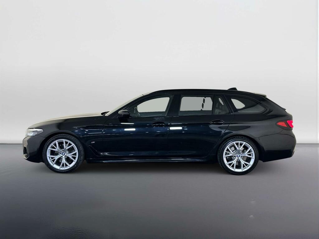 BMW 5 Series 2.0 520D Mht M Sport Touring Hybrid Ste RE22KMV Black #5
