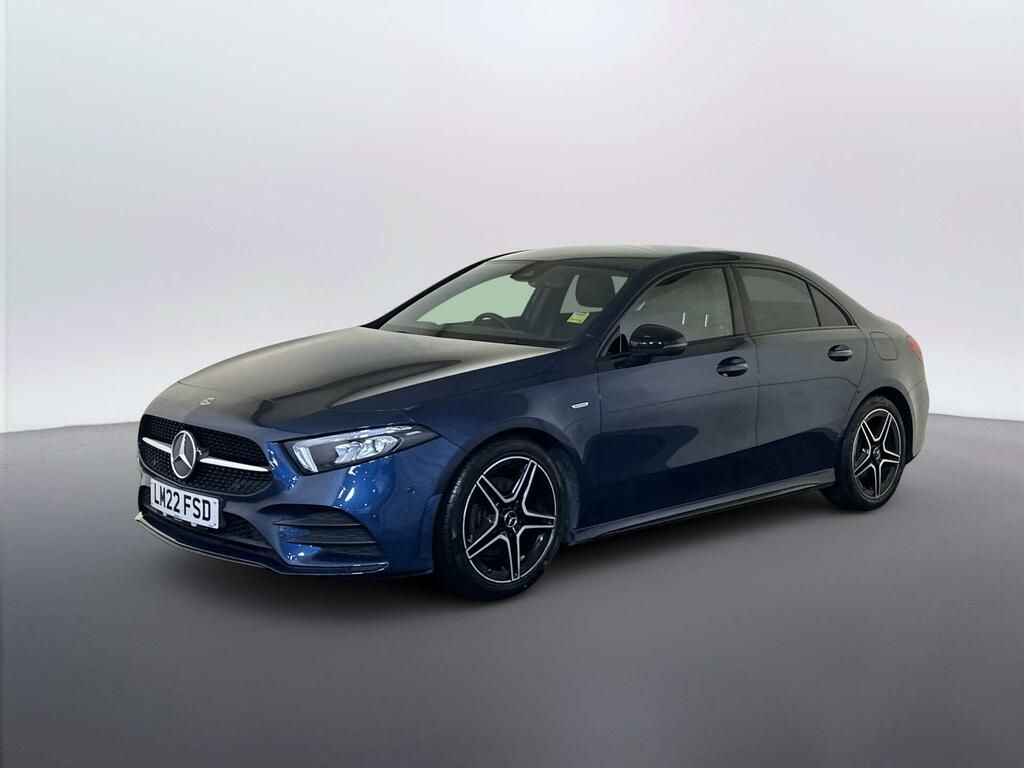 Mercedes-Benz A Class 1.3 A200 Amg Line Edition Executive Saloon P LM22FSD Blue #4
