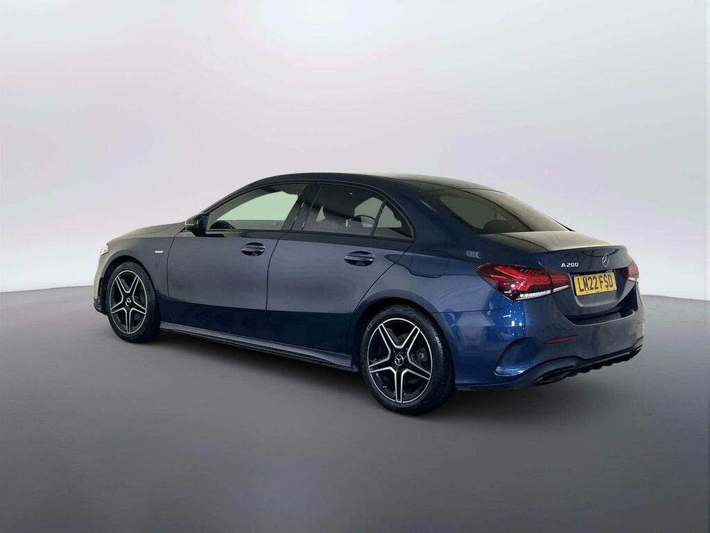 Mercedes-Benz A Class 1.3 A200 Amg Line Edition Executive Saloon P LM22FSD Blue #6
