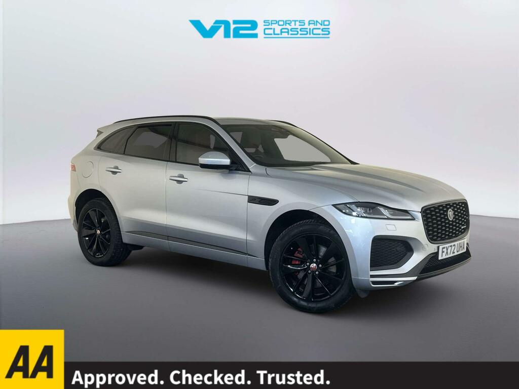 Jaguar F-Pace 2.0 D200 Mhev R-dynamic Se Suv Awd Silver