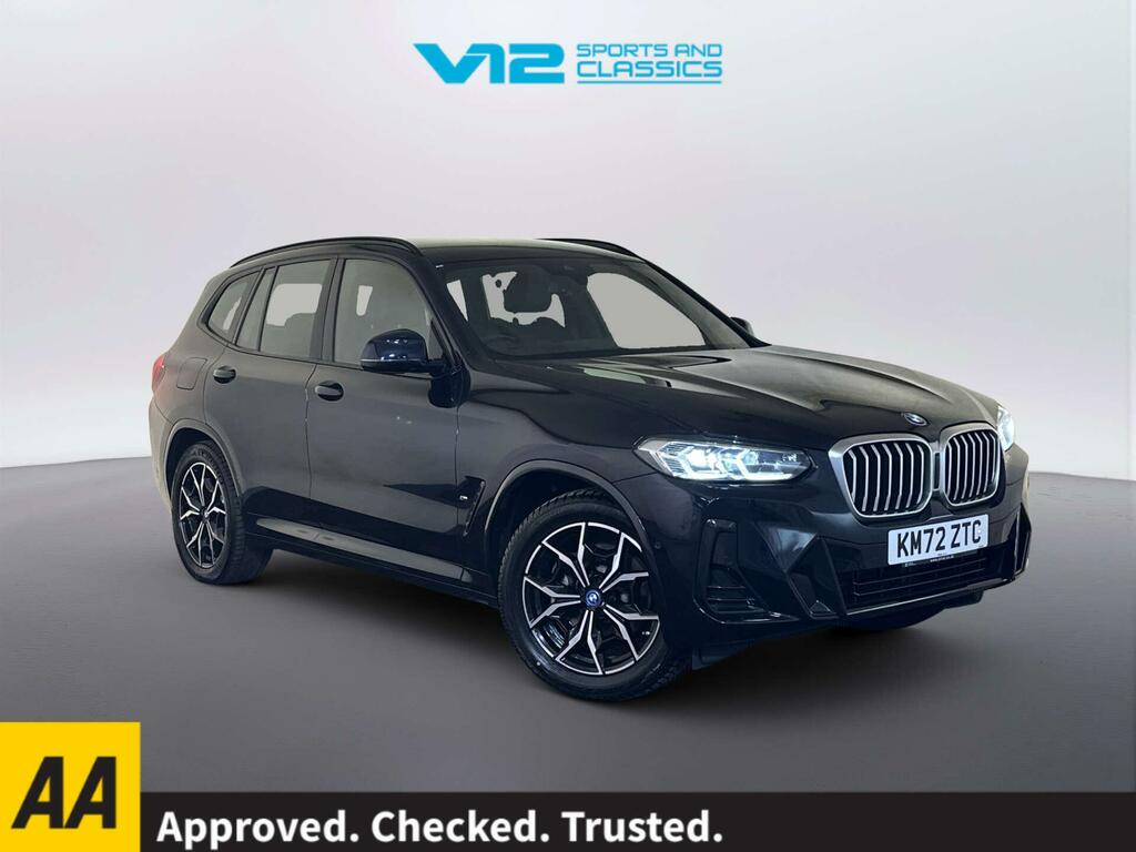 BMW X3 2.0 30E 12Kwh M Sport Suv Plug-in Hybri Black