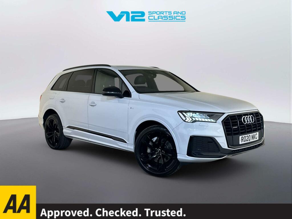 Audi Q7 3.0 Tdi V6 50 Black Edition Suv Tiptron White