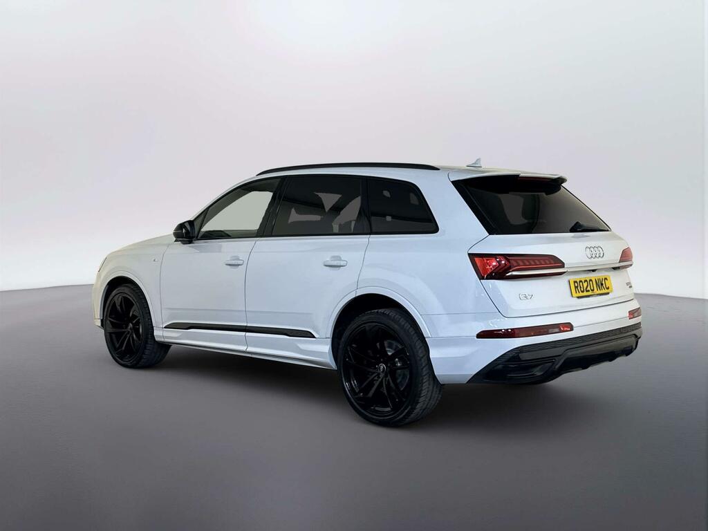 Audi Q7 3.0 Tdi V6 50 Black Edition Suv Tiptron RO20NKC White #6