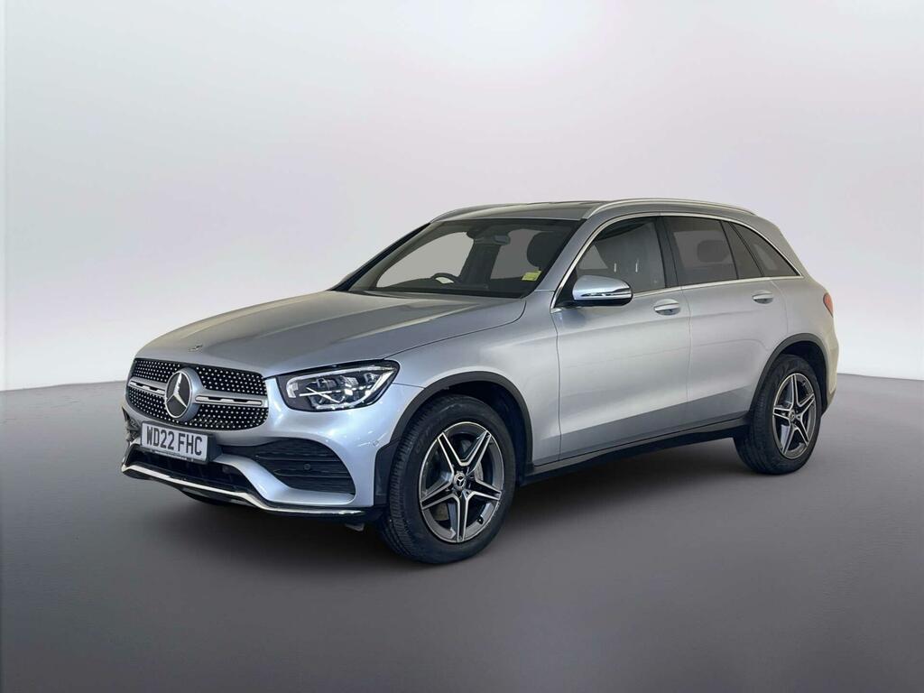 Mercedes-Benz GLC Class 2.0 Glc220d Amg Line Suv G-tronic 4Mat Silver #4