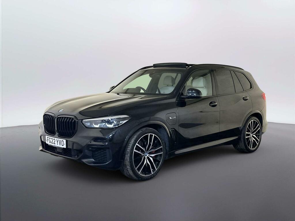 BMW X5 3.0 45E 24Kwh M Sport Suv Plug-in Hybri FG22YVO Black #4