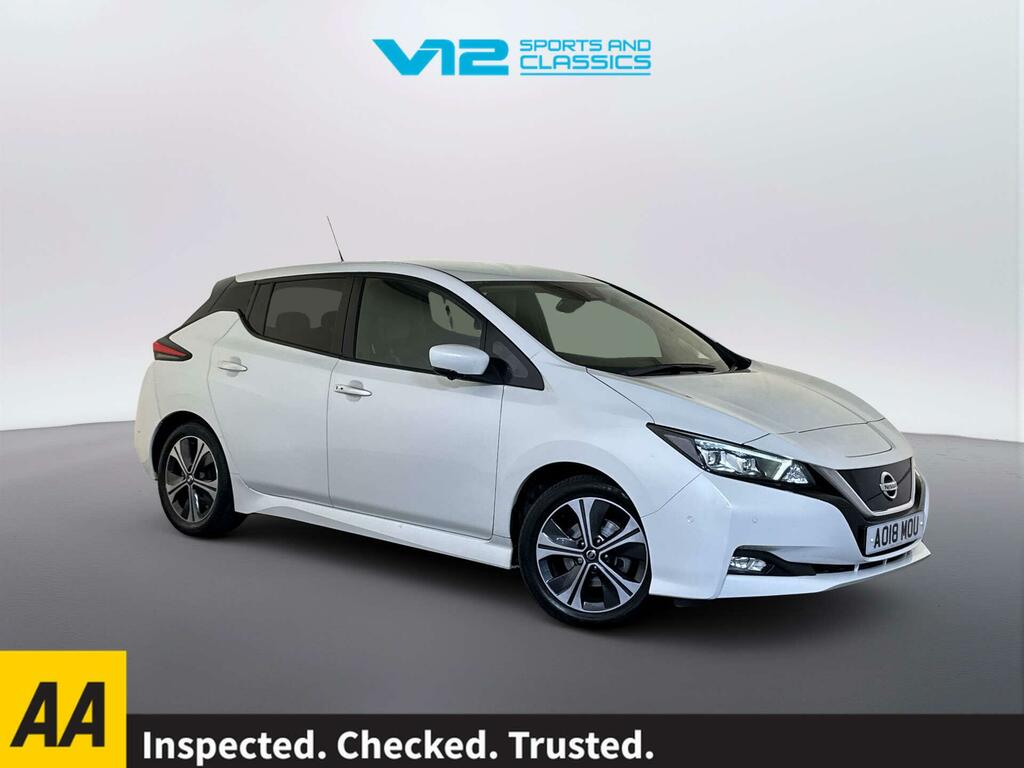 Nissan Leaf 40Kwh Tekna Hatchback 150 Ps White
