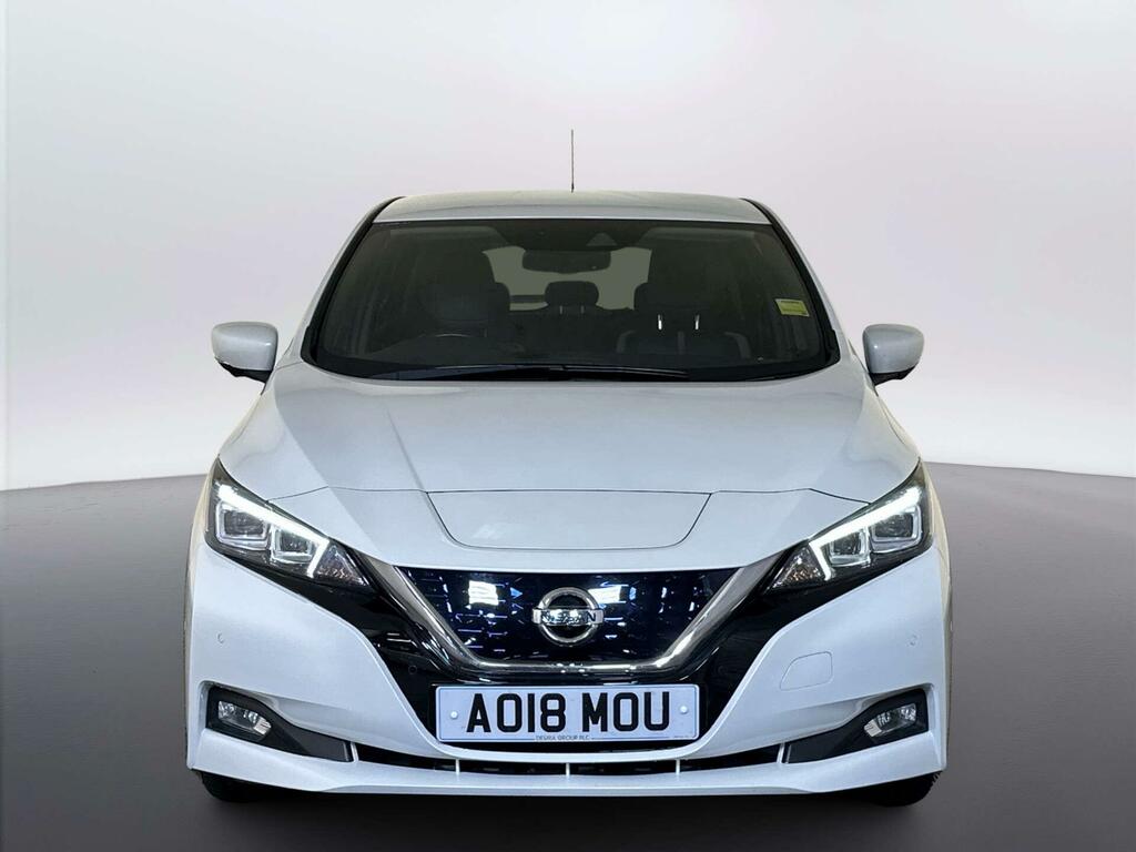 Nissan Leaf 40Kwh Tekna Hatchback 150 Ps White #3