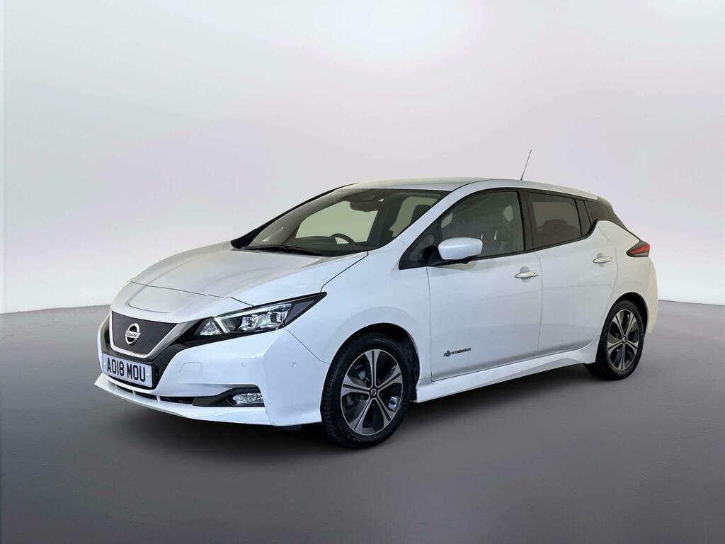 Nissan Leaf 40Kwh Tekna Hatchback 150 Ps White #4