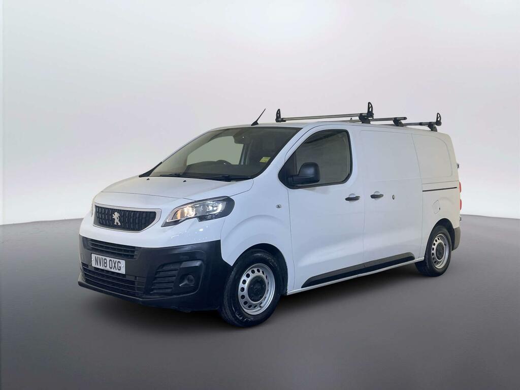 Peugeot Expert 1.6 Bluehdi 1000 Professional Standard Panel Van 6 NV18OXG White #4