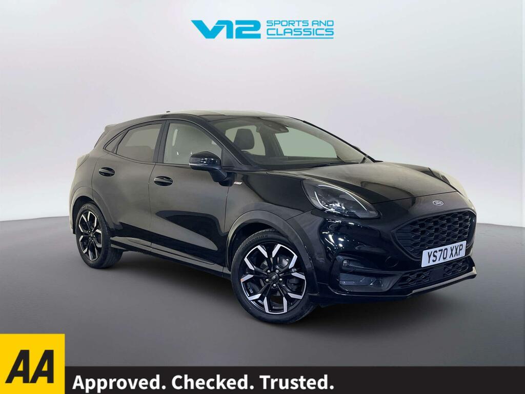 Ford Puma 1.0T Ecoboost Mhev St-line X Suv Black