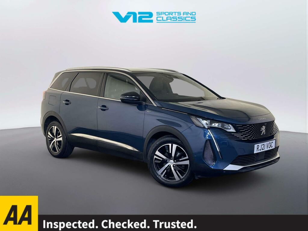 Peugeot 5008 1.5 Bluehdi Gt Suv Euro 6 Ss Blue