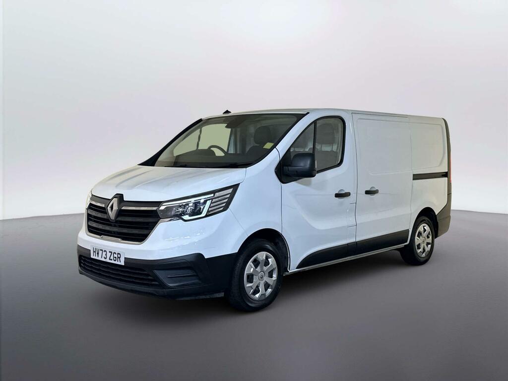 Renault Trafic 2.0 Dci Blue Sl28 Business Panel Van Ma HV73ZGR White #4