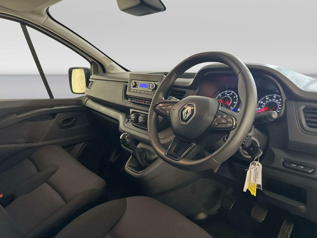Renault Trafic 2.0 Dci Blue Sl28 Business Panel Van Ma HV73ZGR White #2