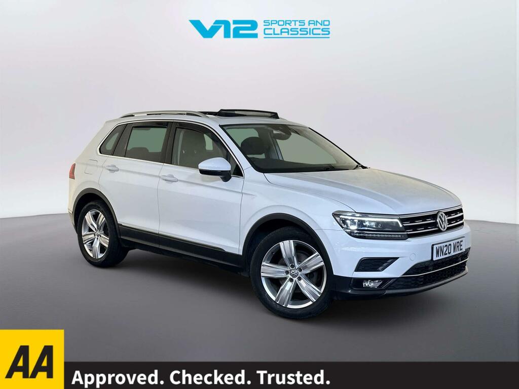 Volkswagen Tiguan 2.0 Tdi Sel Suv 4Motion Euro 6 White