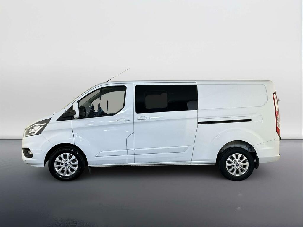 Ford Transit Custom 2.0 320 Ecoblue Limited Crew Van Double Cab Di YM71BKG White #5