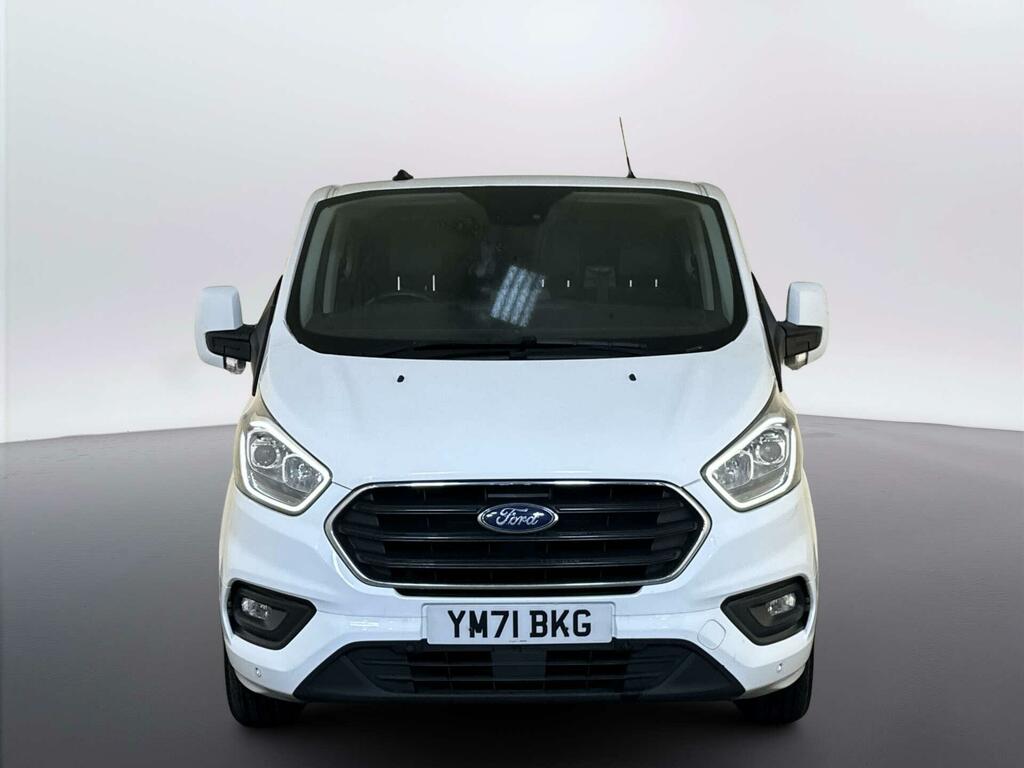 Ford Transit Custom 2.0 320 Ecoblue Limited Crew Van Double Cab Di YM71BKG White #3
