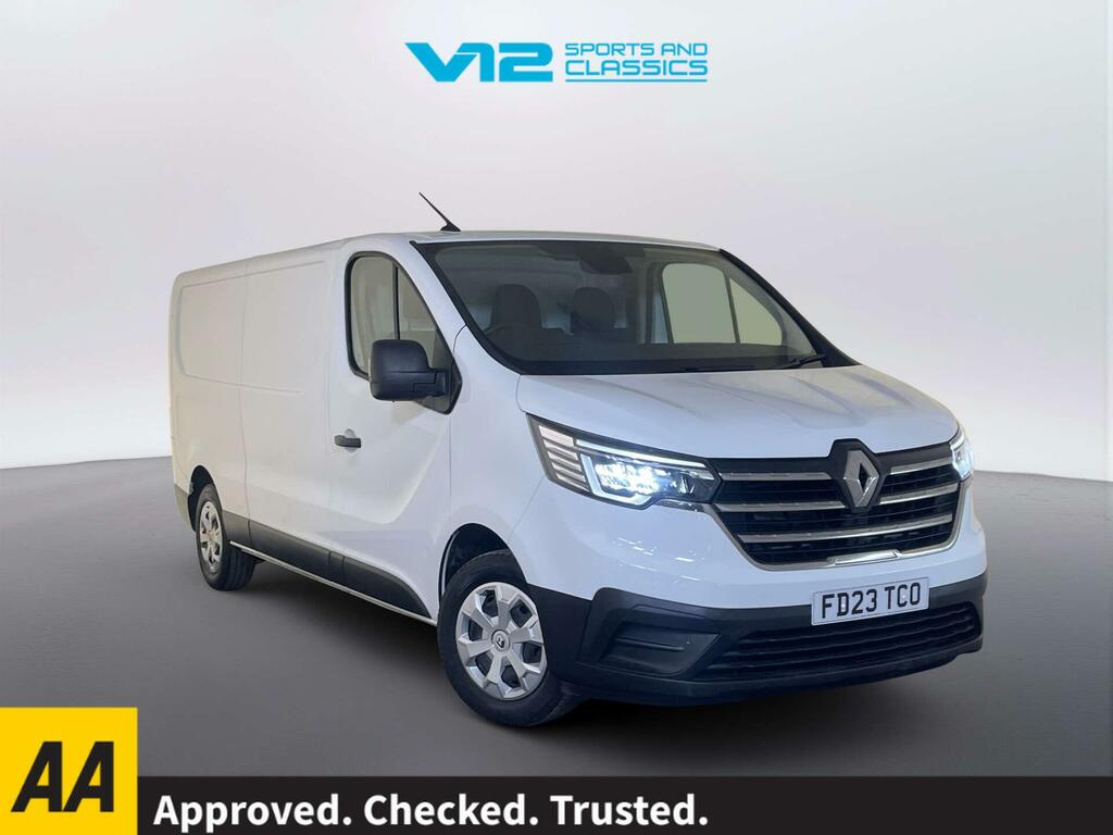 Renault Trafic 2.0 Dci Blue Ll30 Advance Panel Van Man White