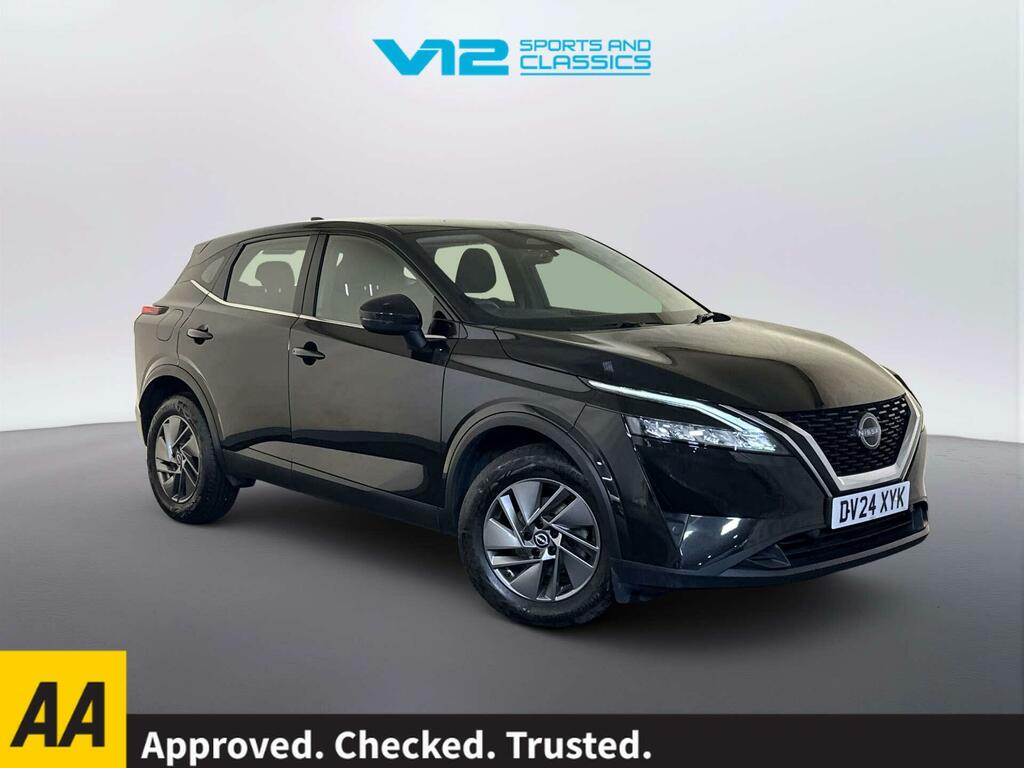 Nissan Qashqai 1.3 Dig-t Mhev Acenta Premium Suv Hybri Black