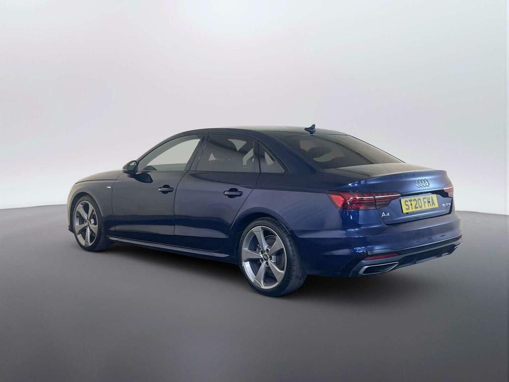 Audi A4 2.0 Tfsi 35 Black Edition Saloon ST20FKA Blue #6