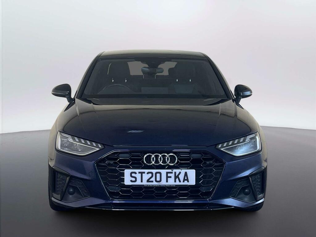 Audi A4 2.0 Tfsi 35 Black Edition Saloon ST20FKA Blue #3