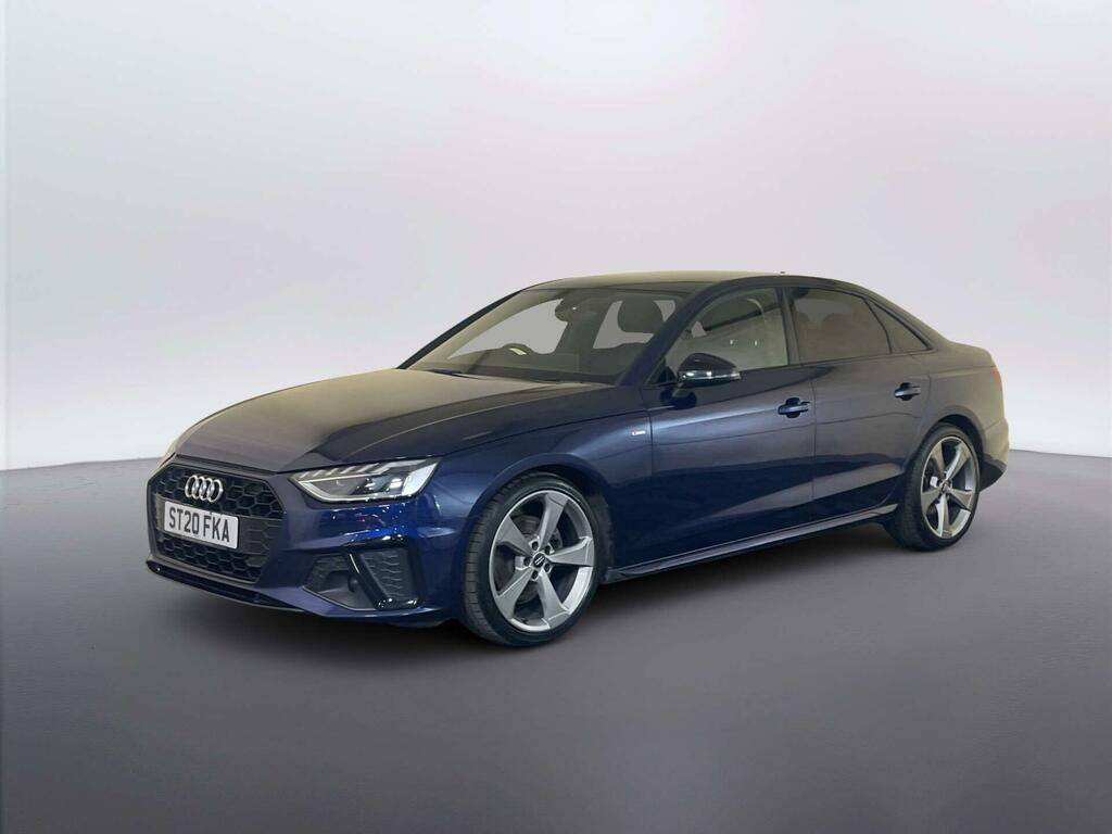 Audi A4 2.0 Tfsi 35 Black Edition Saloon ST20FKA Blue #4