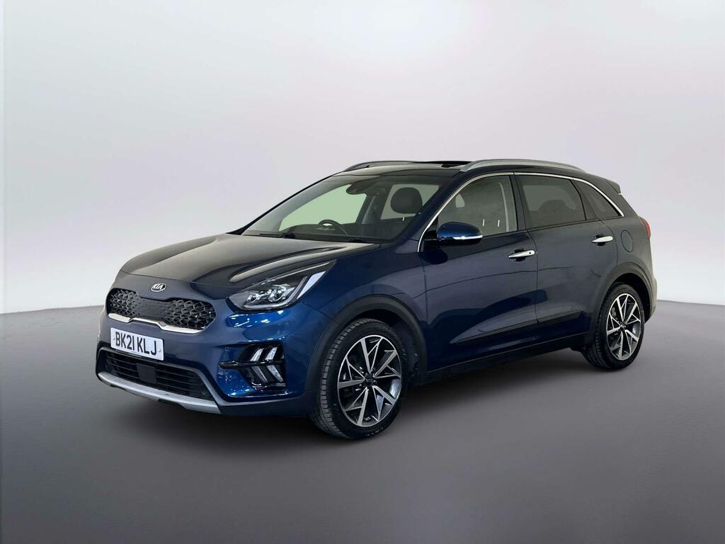 Kia Niro 1.6 Gdi 4 Suv Hybrid Dct Euro 6 Ss BK21KLJ Blue #4