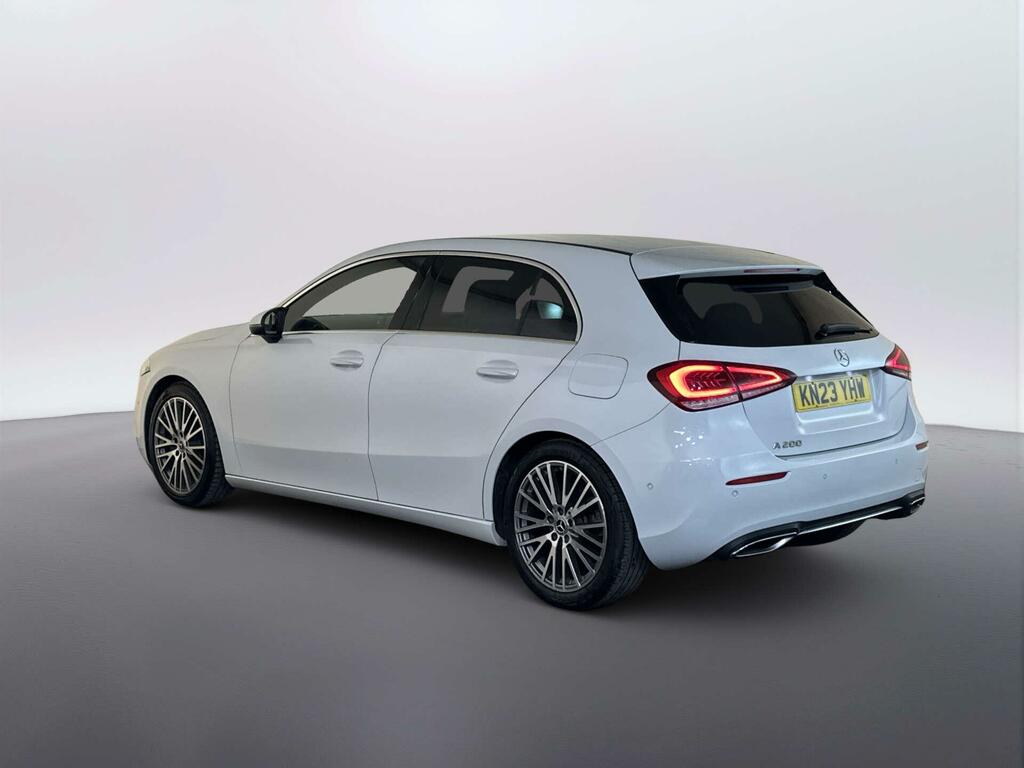 Mercedes-Benz A Class 1.3 A200 Sport Executive Hatchback 7G KN23YHW White #6