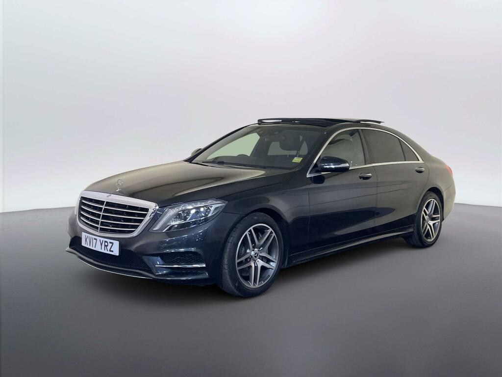 Mercedes-Benz S Class 3.0 S350ld V6 Amg Line Saloon G-tronic Black #4
