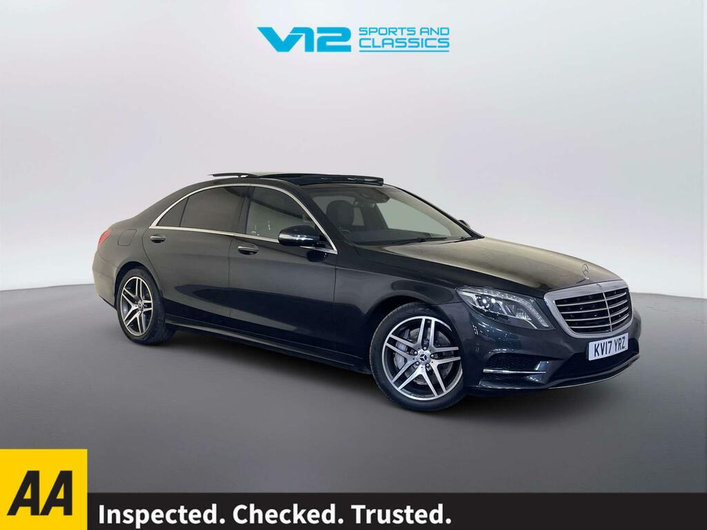 Mercedes-Benz S Class 3.0 S350ld V6 Amg Line Saloon G-tronic Black