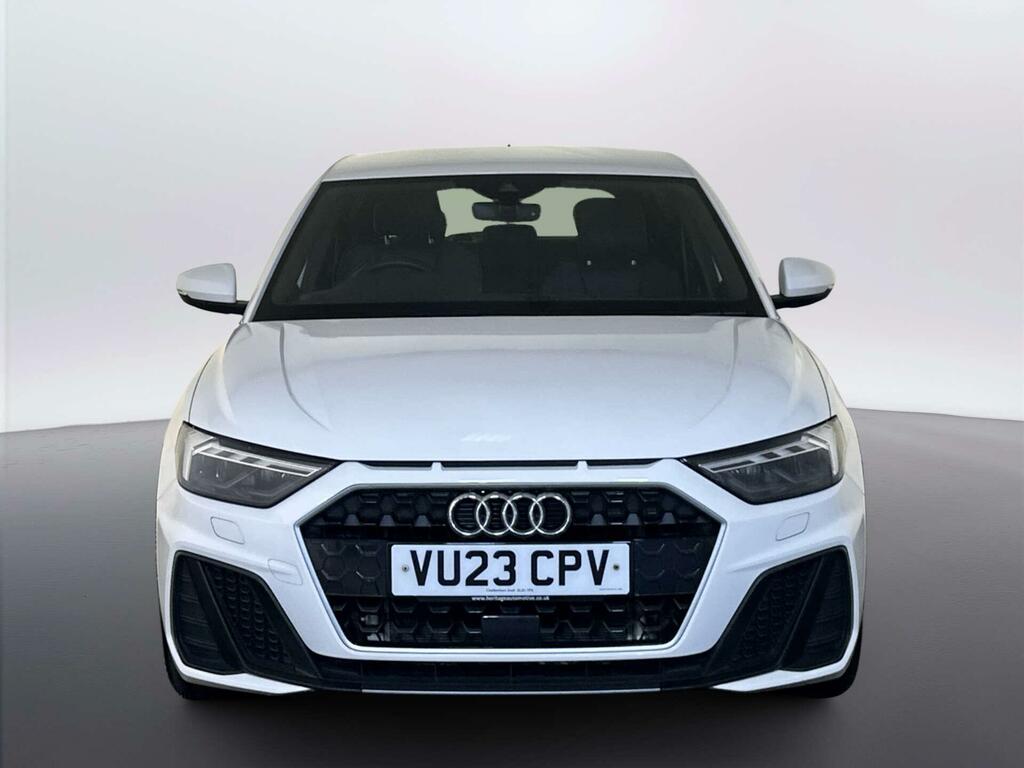 Audi A1 1.0 Tfsi 25 S Line Sportback S Tronic E VU23CPV White #3