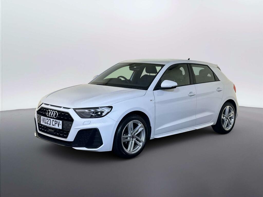 Audi A1 1.0 Tfsi 25 S Line Sportback S Tronic E VU23CPV White #4