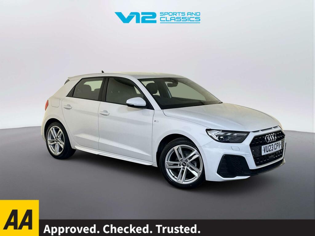Audi A1 1.0 Tfsi 25 S Line Sportback S Tronic E White