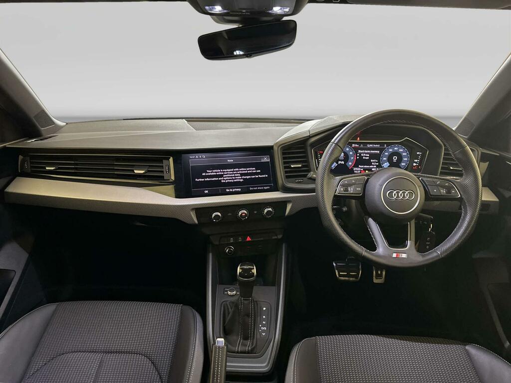 Audi A1 1.0 Tfsi 25 S Line Sportback S Tronic E VU23CPV White #2