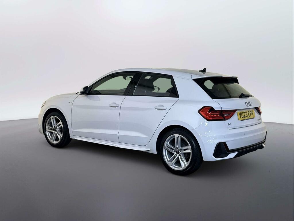 Audi A1 1.0 Tfsi 25 S Line Sportback S Tronic E VU23CPV White #6