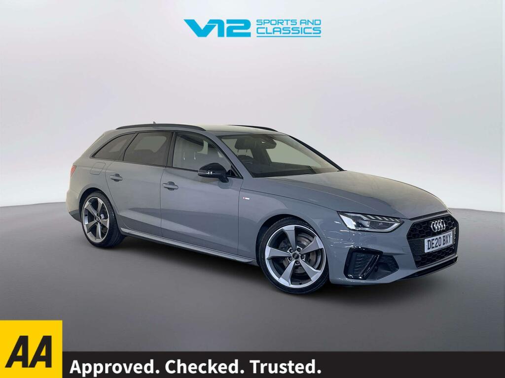 Audi A4 Avant 2.0 Tfsi 35 Black Edition Estate S Tron Grey