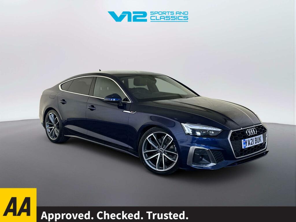 Audi A5 2.0 Tdi 35 S Line Sportback S Tronic Eu Blue