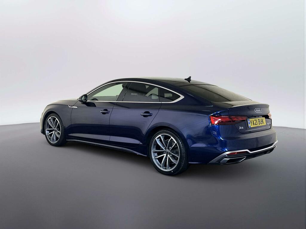 Audi A5 2.0 Tdi 35 S Line Sportback S Tronic Eu YA21BUK Blue #6