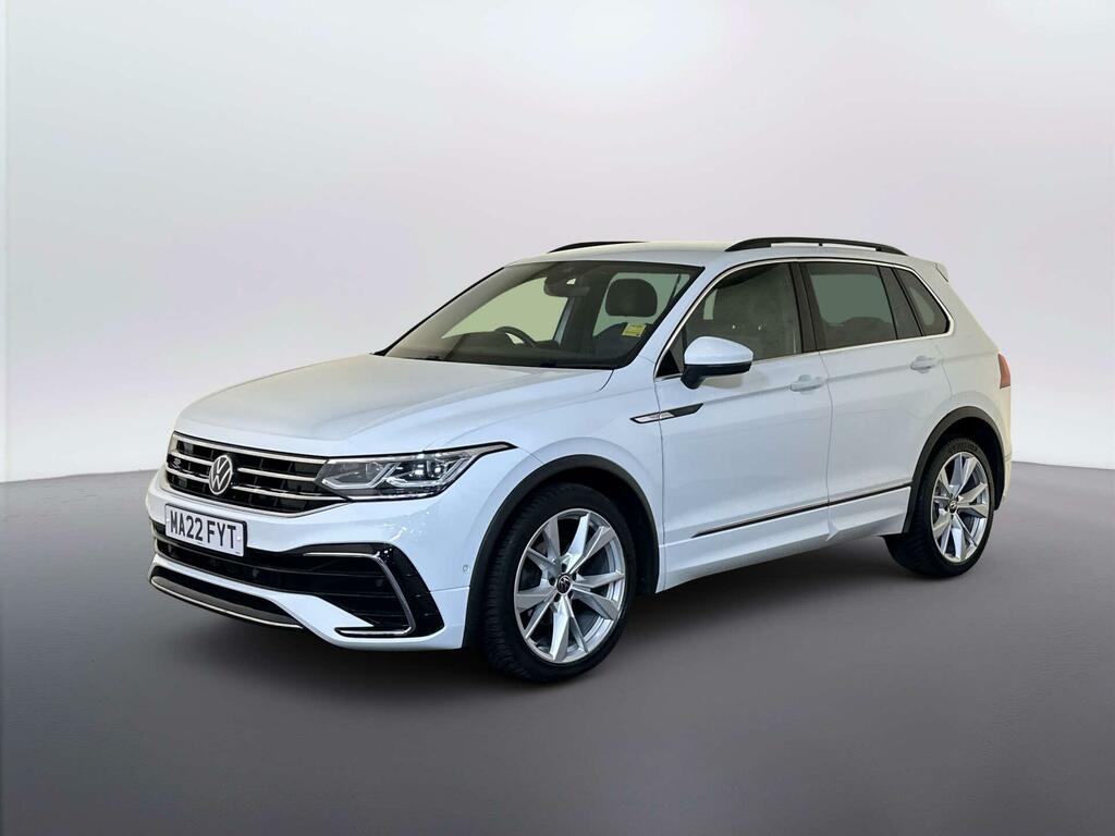 Volkswagen Tiguan 2.0 Tdi R-line Suv Dsg 4Motion Euro 6 MA22FYT White #4