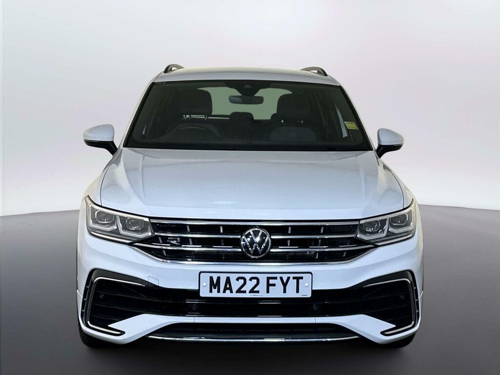 Volkswagen Tiguan 2.0 Tdi R-line Suv Dsg 4Motion Euro 6 MA22FYT White #3