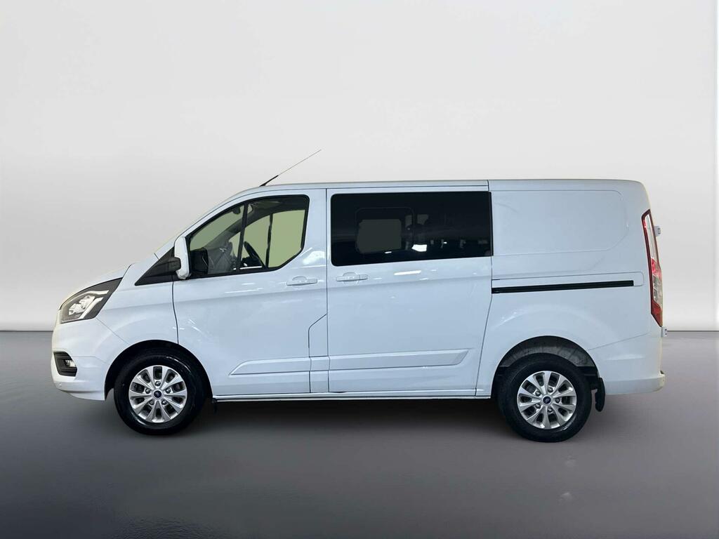 Ford Transit Custom 2.0 320 Ecoblue Limited Crew Van Double Cab Di WP72FXS White #5