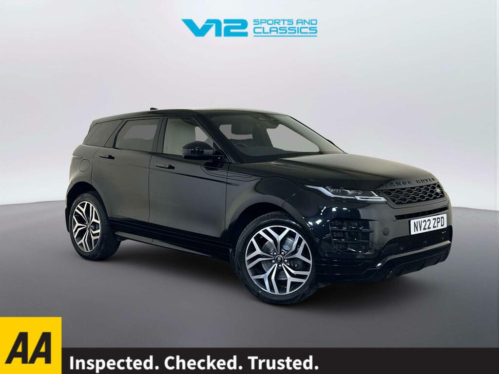 Land Rover Range Rover Evoque 2.0 D200 Mhev R-dynamic Se Suv 4Wd Black