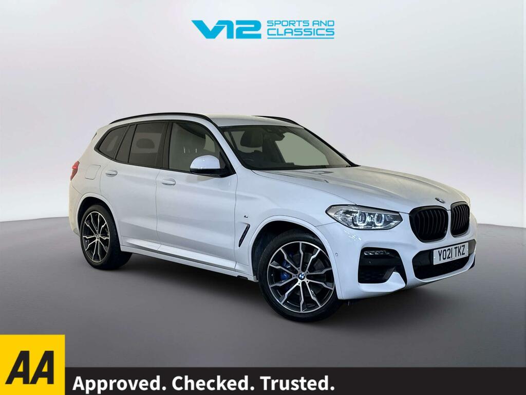 BMW X3 2.0 20D Mht M Sport Suv Hybrid Xdr White