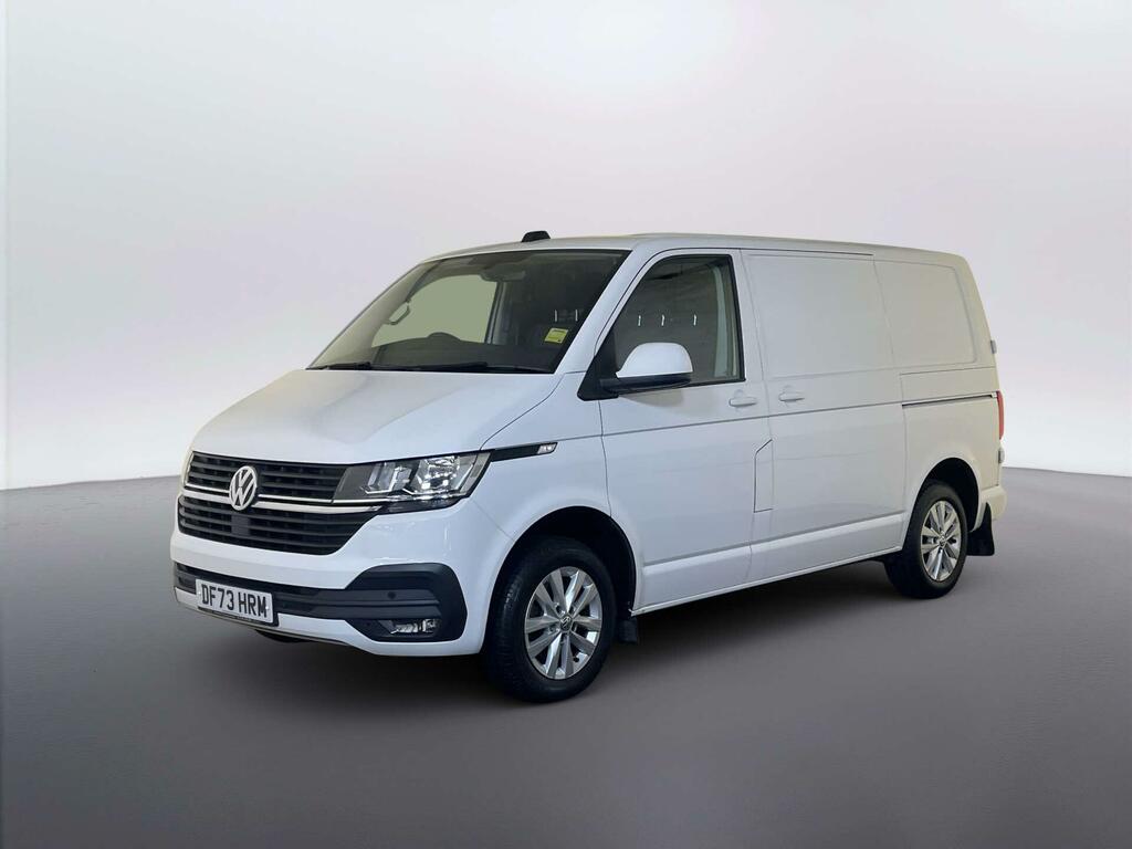 Volkswagen Transporter 2.0 Tdi T28 Highline Panel Van Dsg Fwd DF73HRM White #4