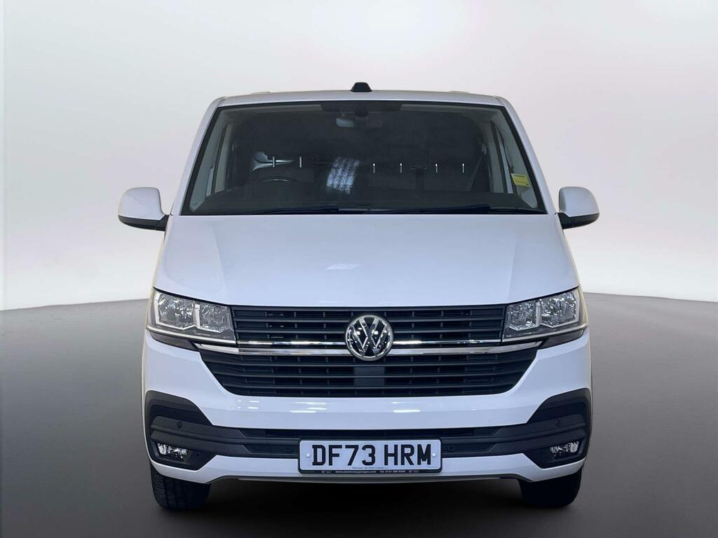 Volkswagen Transporter 2.0 Tdi T28 Highline Panel Van Dsg Fwd DF73HRM White #3